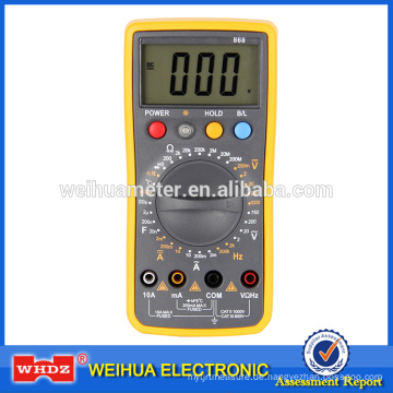 Digitalmultimeter WH868 mit Frequenztemperatur Voller Schutz gegen Verbrennungen